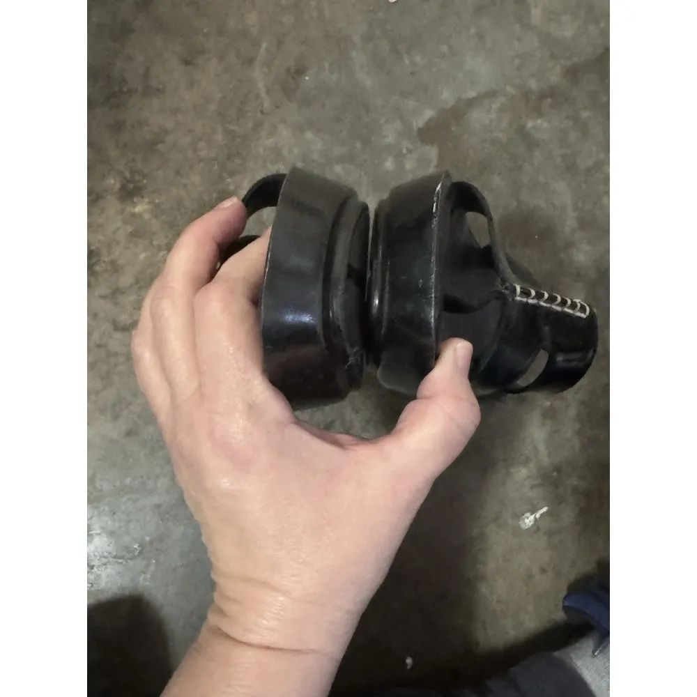 Donald J. Pliner Gera Black Patent Leather Sandals Y2K Women 7 EUC Heeled‎ Slide - Image 6