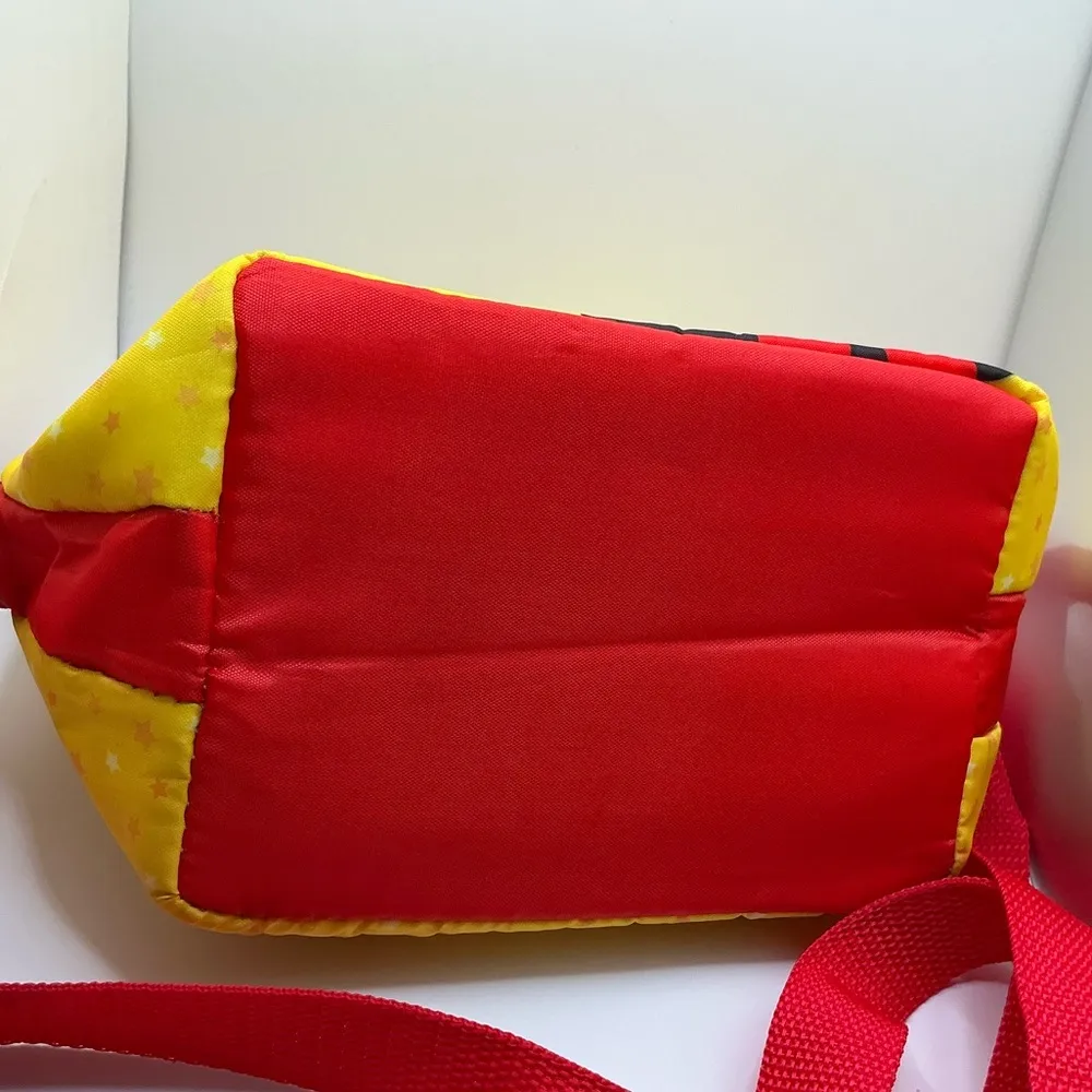 A Rare From Japan Fujiya Anpanman Lightweight Zip Lunchbox Lunch Bag Red - Image 4