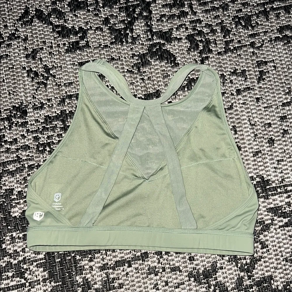 Born Primitive Green Racerback Sports Bra Size XL - Image 2