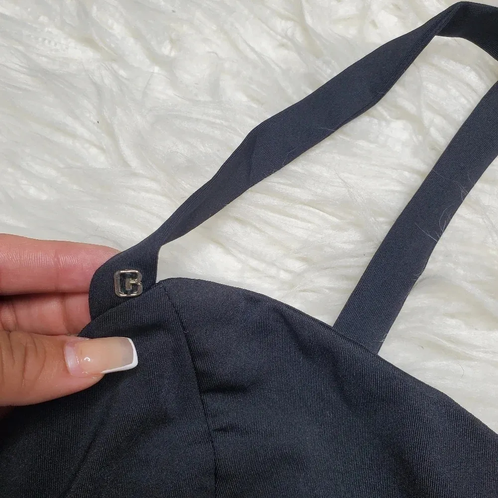 Dream Bandits Australia Crop Top Black Size M - Image 3