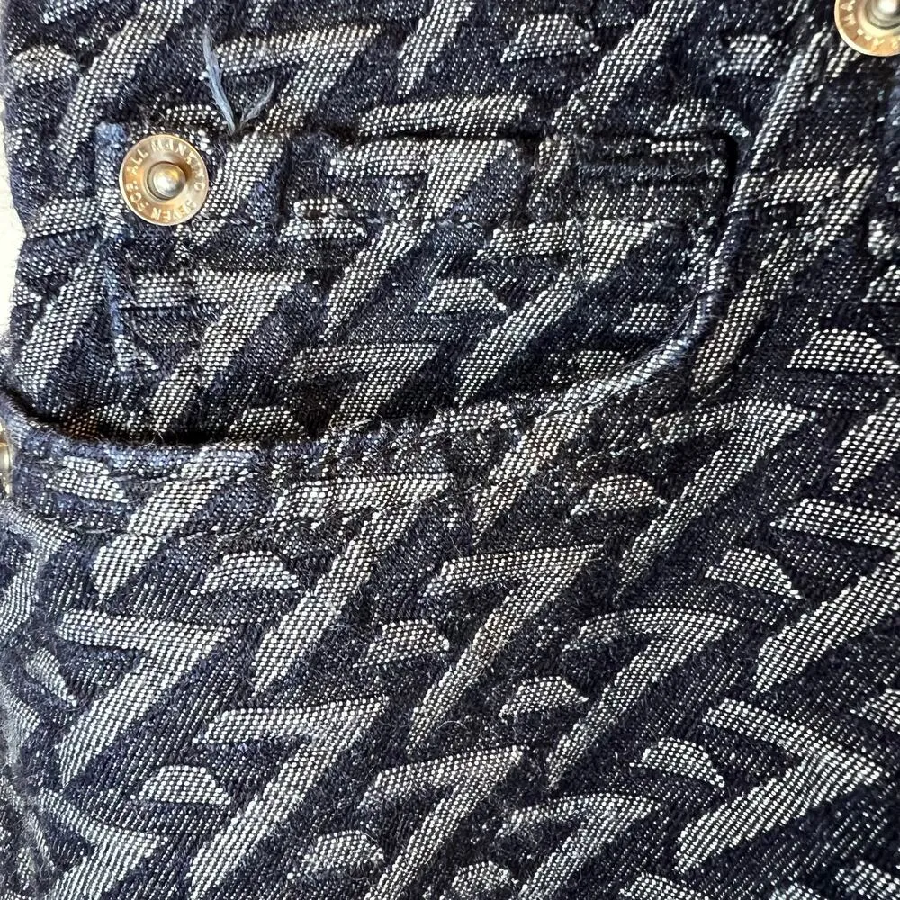 7 For All Mankind Women's Logo Print Boot Cut Jeans Size 27 - Image 7