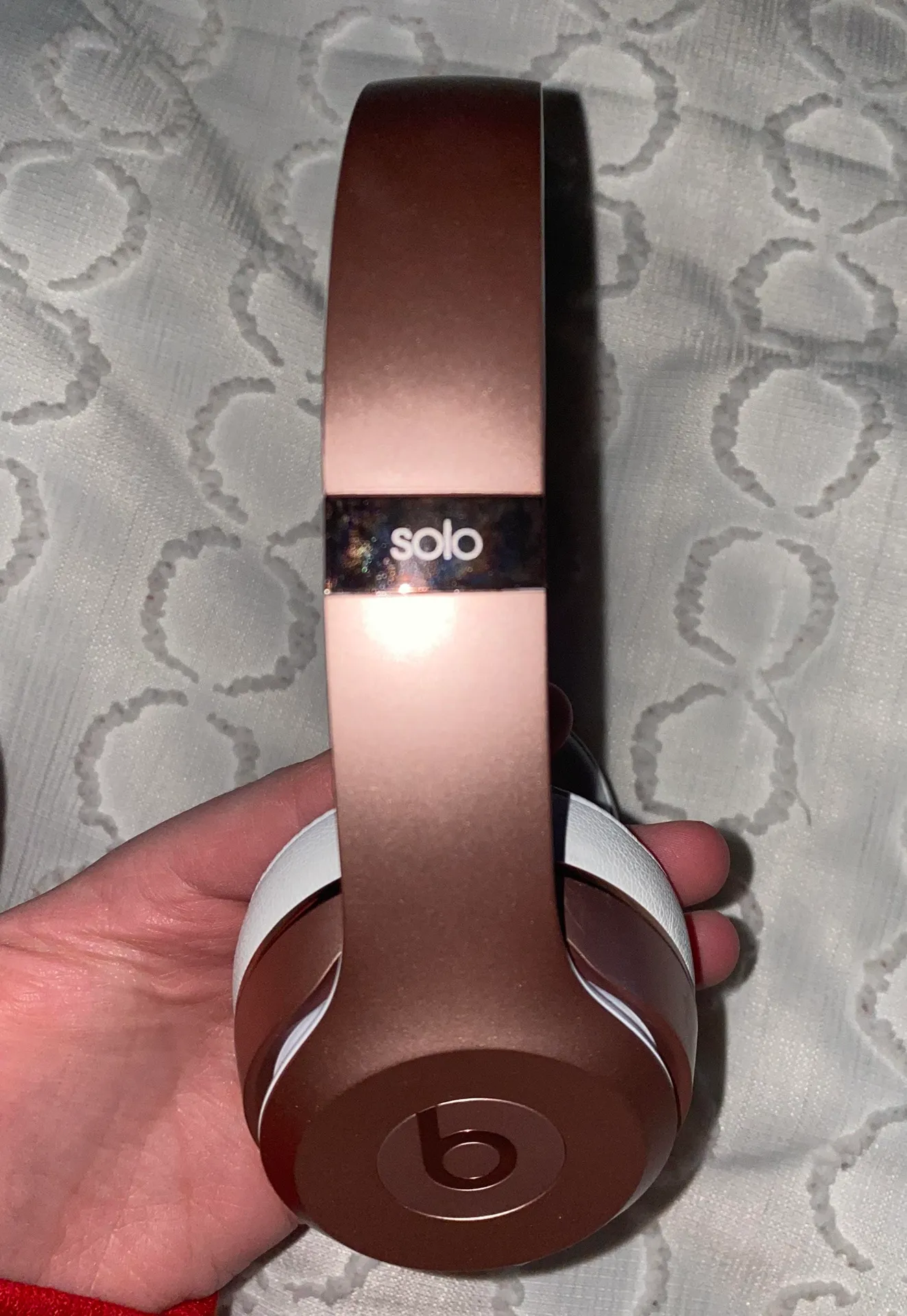 Beats by Dr. Dre Rose Gold Wireless Headphones - Image 2