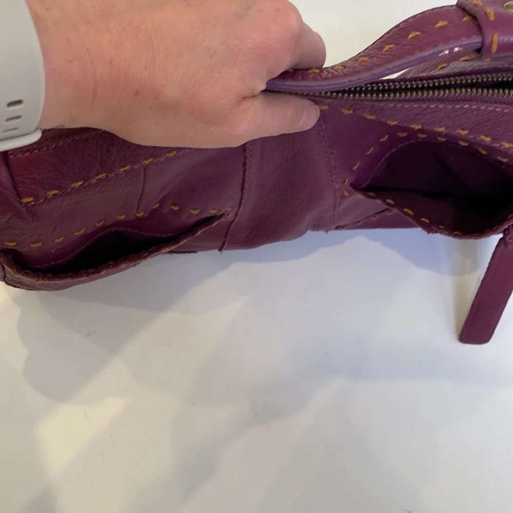 Joe’s Jeans Berry Satchel/Purse Shoulder Strap Leather Multi-Pocket - Image 5