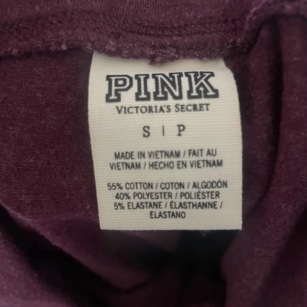 Victoria’s Secret (PINK) Red Maroon Leggings, Size S - Image 8