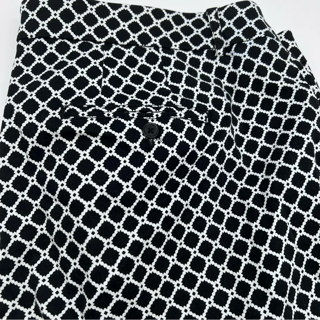 Zac & Rachel Black and White Patterned Men's Dress Pants Size 18W - Image 5