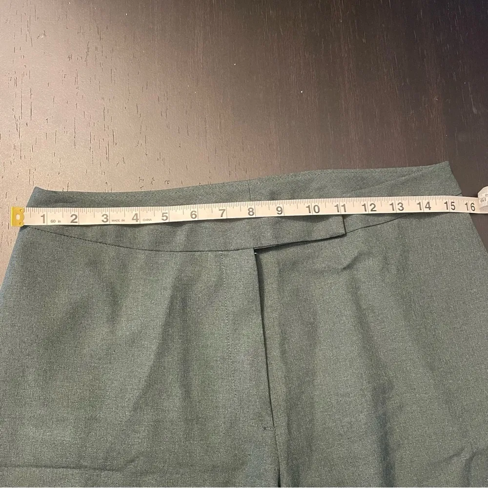 United Colors Of Benetton  Green Straight Leg Dress Pants Women’s Size 8 Approx - Image 8