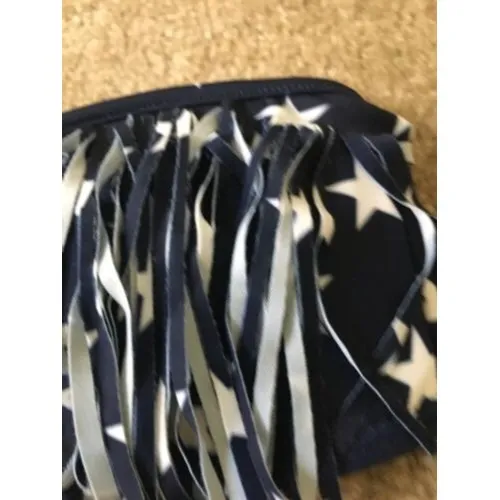 Melon Women's Star Print Swim Bra Top Strapless 1 Piece Size S Stringy - Image 4