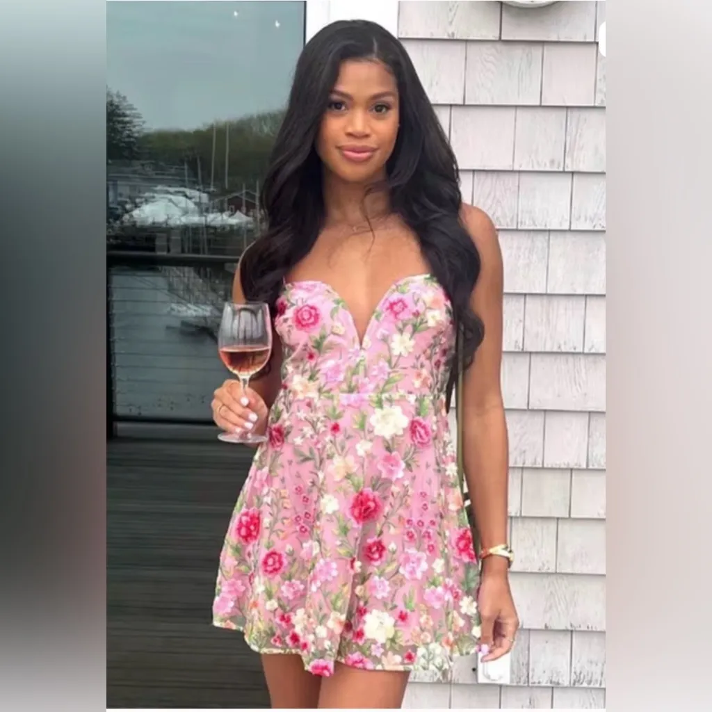 For Love And Lemons Luna Mini Dress - Image 2