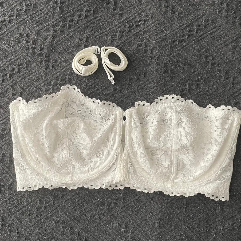 b.tempt'd Ciao Bella Strapless Bra White Size undefined - Image 2