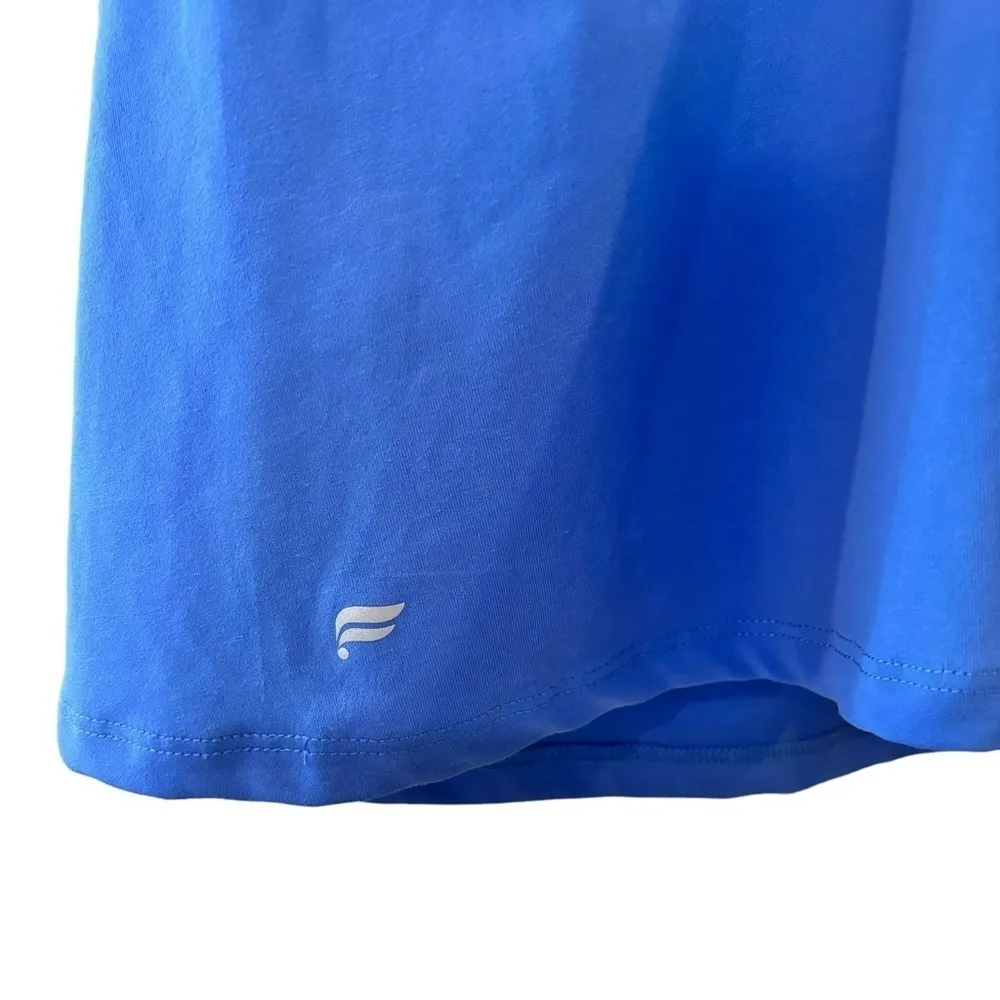 Women's Fabletics blue Boost Built in Bra tank top - Image 7