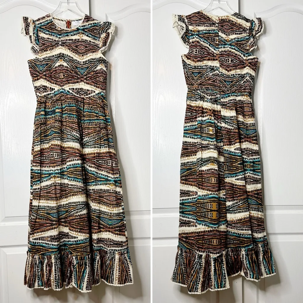 HUNTER BELL Zig Zag Hayward Dress Size Small NWT - Image 6