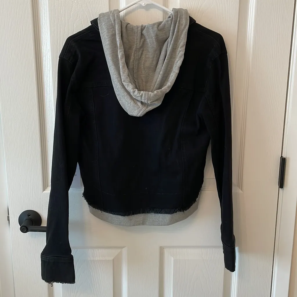 Black Label by C’est Toi denim hoodie jacket - Image 8