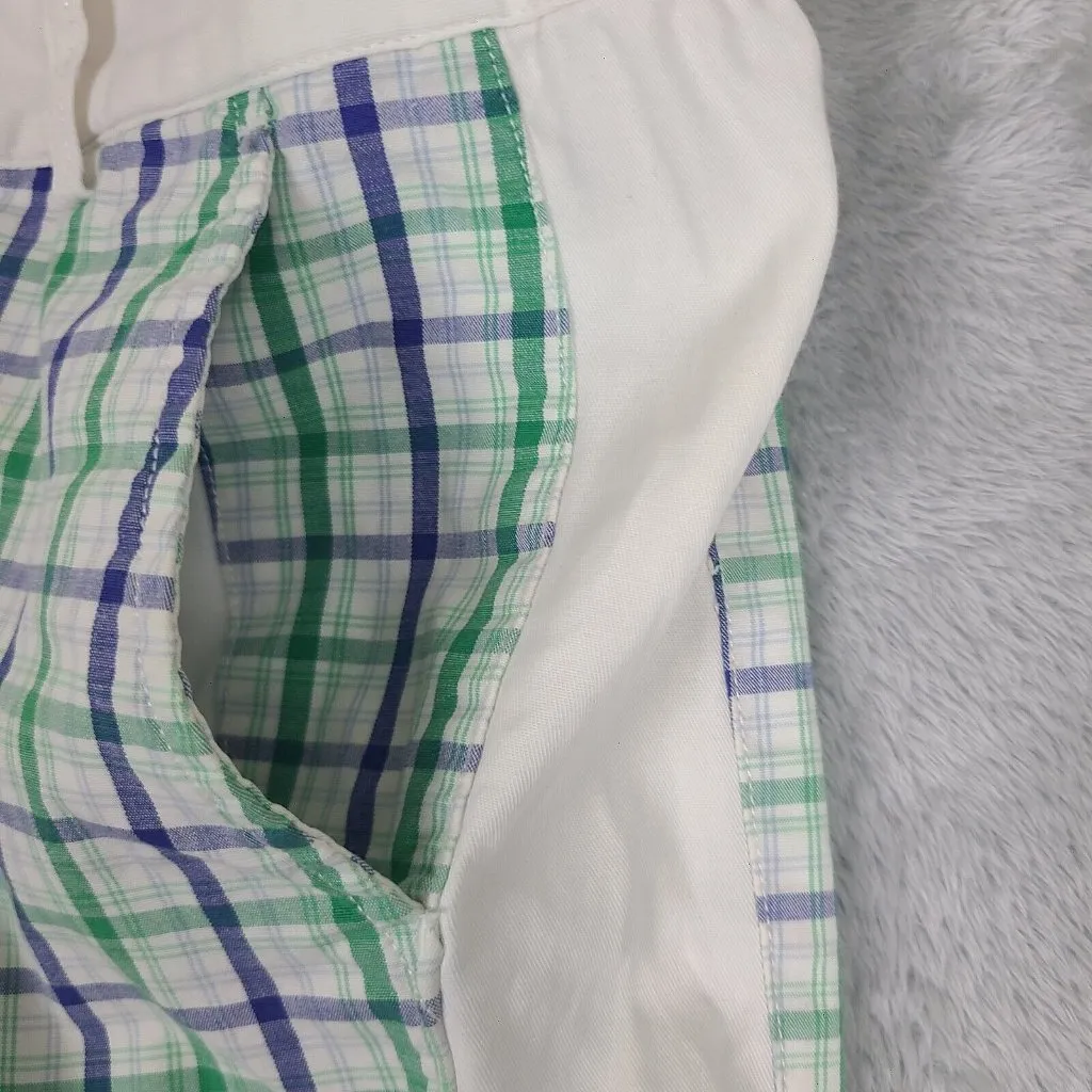 Adidas Golf‎ Shorts Women's Size 10 Plaid Stretch Pockets Flat Front Performance - Image 7