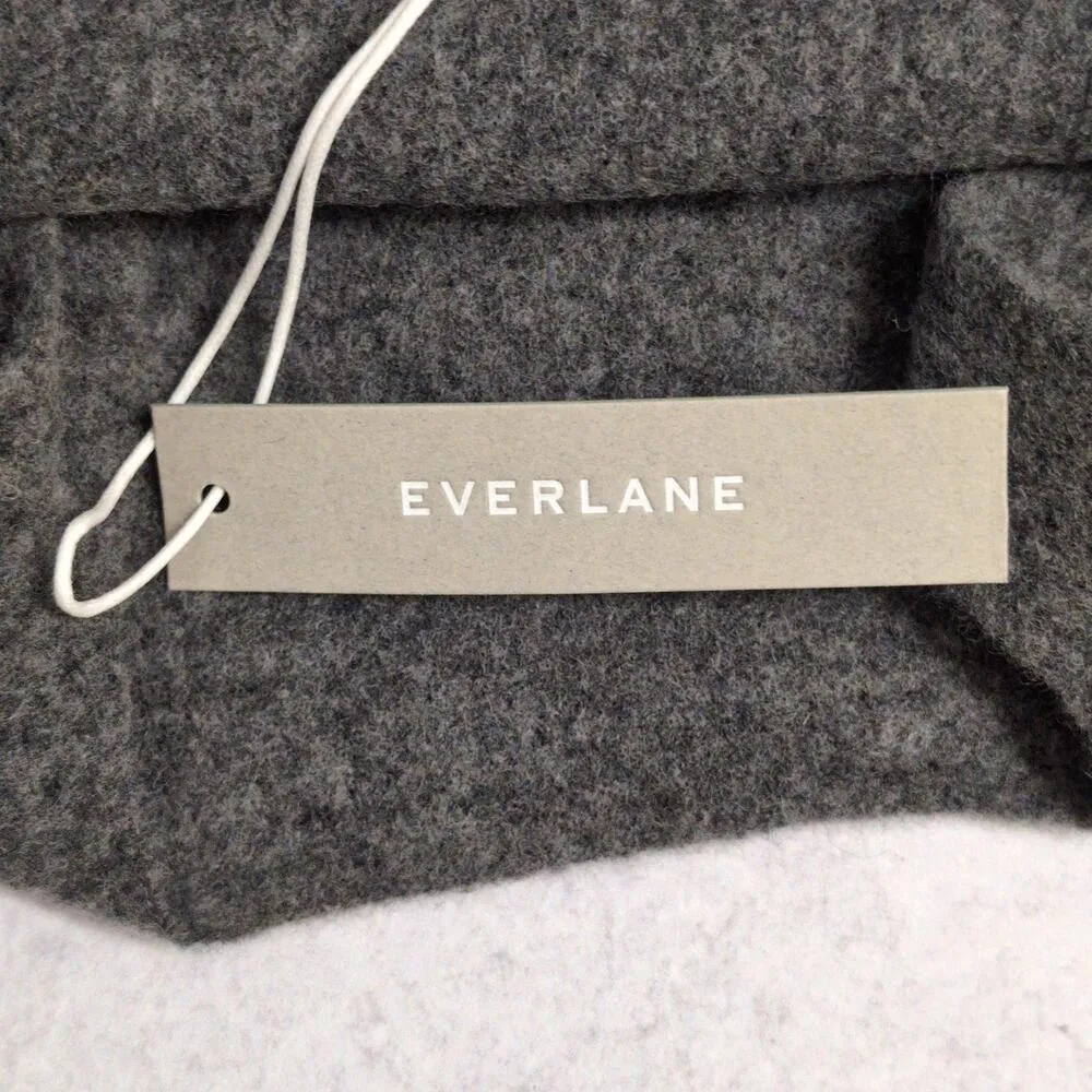 Everlane Cozy Stretch Tank Top Heathered Charcoal Grey Yak Hair Blend Size M New - Image 8