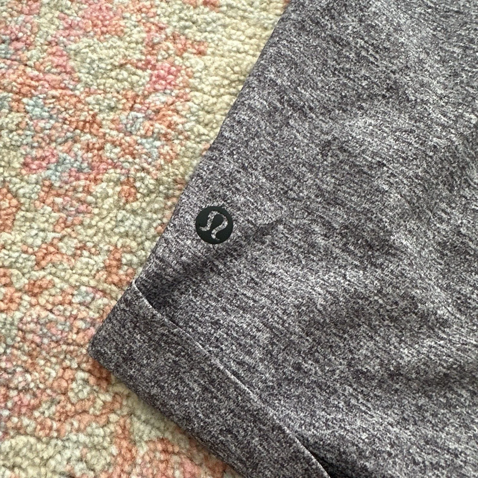 Lululemon Shorts 3” Spring Break Away 6 Gray Heather Athletic Cuffed Medium Rise - Image 7