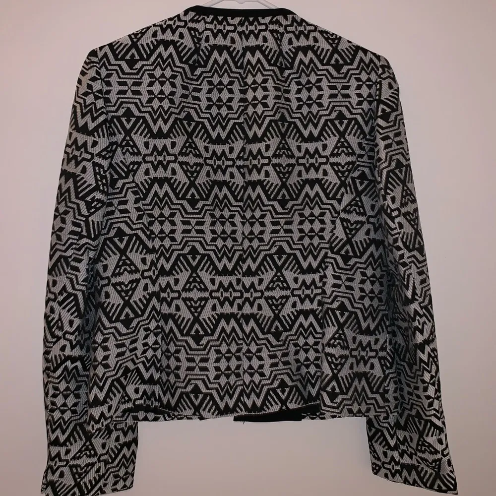 Black Label Fun abstract blazer - Image 4