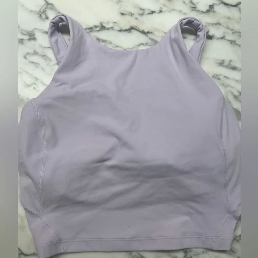 Lululemon Lavender High Neck Align Tank - Image 2
