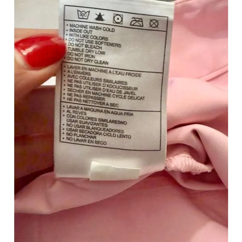 Nike Golf Women's Bermuda Shorts in Cotton Candy Soft Pink sz. 12 - Image 8