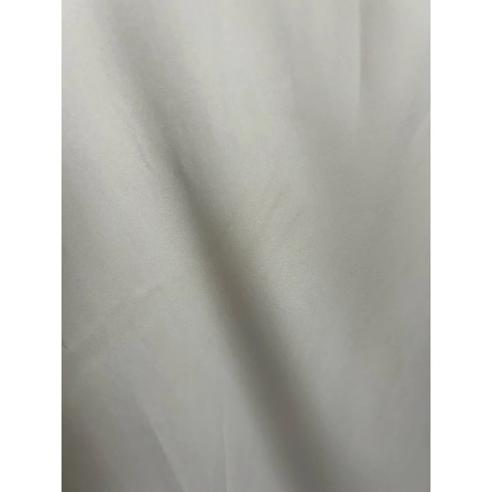 Lioness Vintage Ballerina Porcelain White Lace Trim Sleeveless Maxi Dress Size M - Image 13