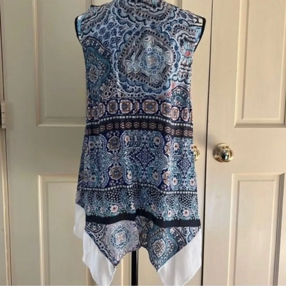 Asymmetrical Multicolored Hanky Hem - Image 3