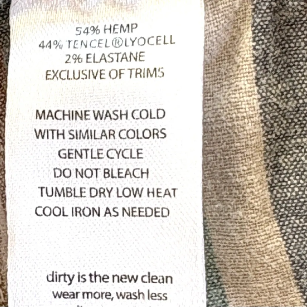 EUC Toad&Co Tan Hemp Pants size Medium - Image 5