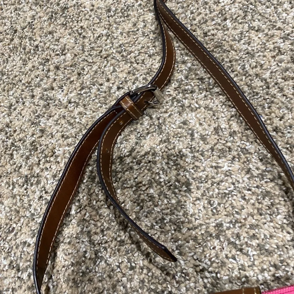 Ralph Lauren Chaps Pink Pamela crossbody purse - Image 11