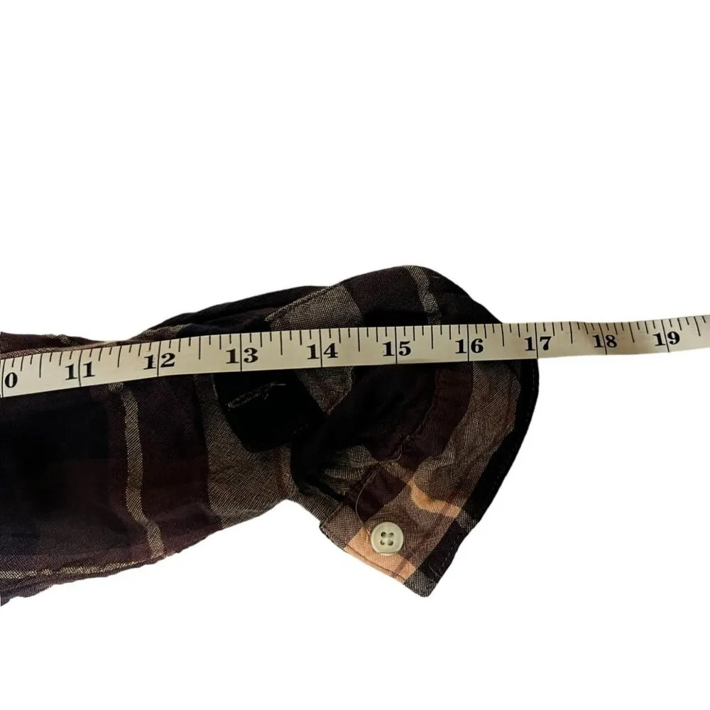 Blue Rain Women's Plaid Top - Image 5