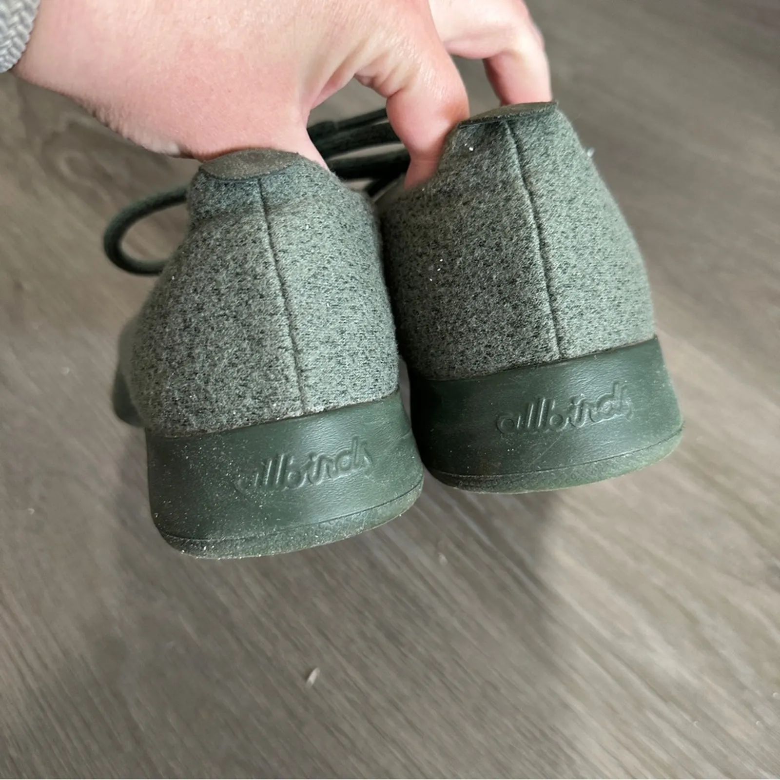 Allbirds Merino Wool Runners Tuke Matcha Green Lace Up Activewear Shoes Size 6‎ - Image 6