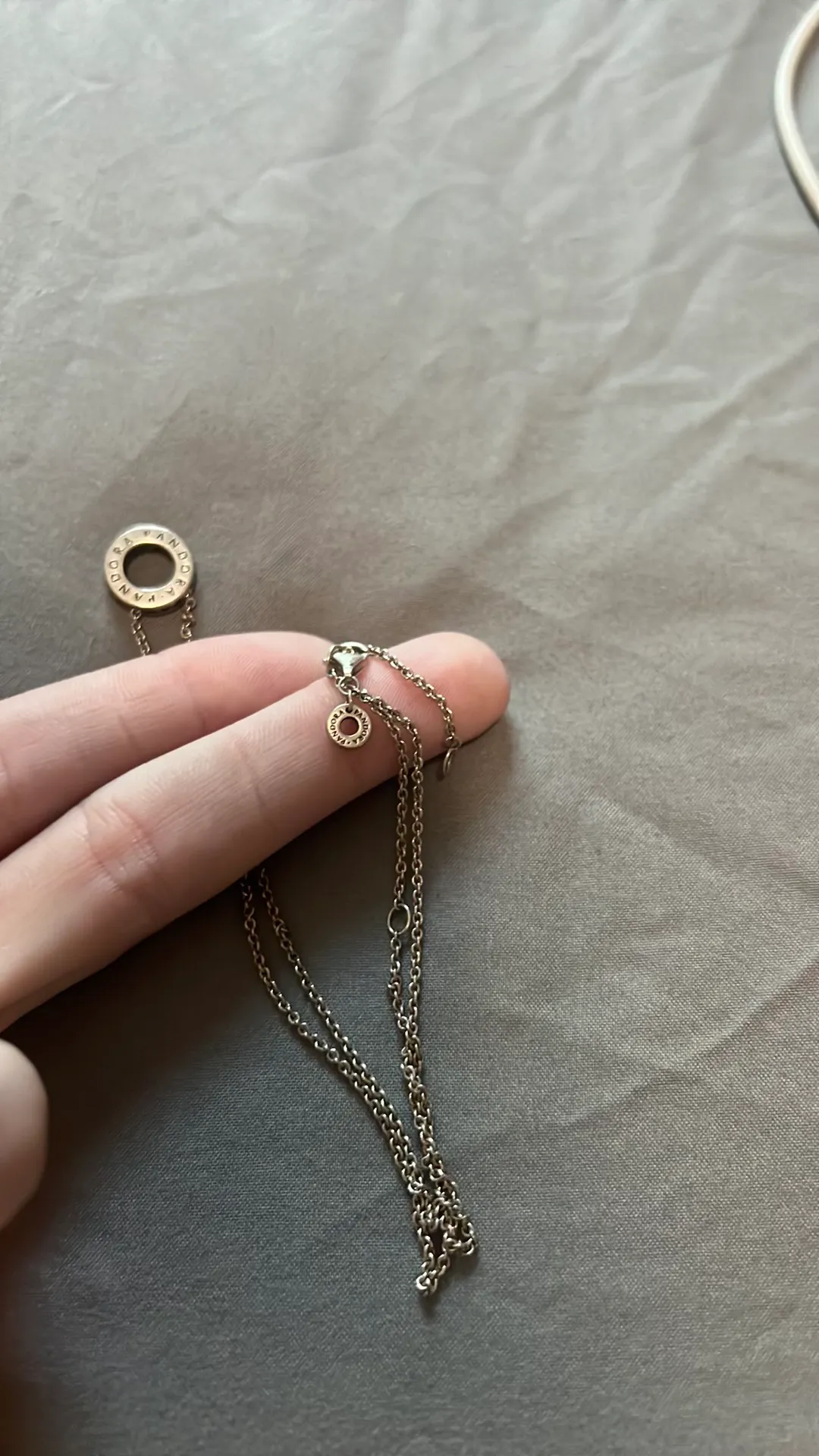 Pandora Silver Necklace - Image 2