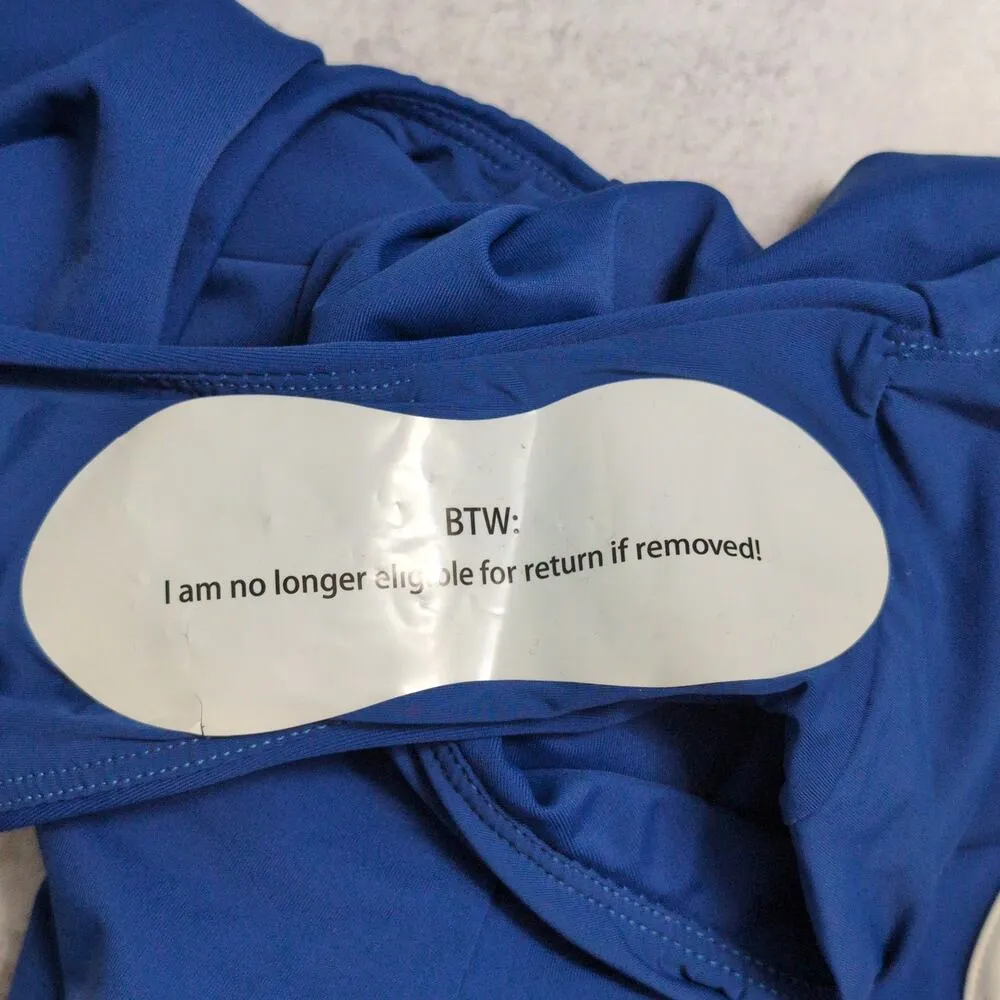 Mindy x Andie Bells One Piece Mazarine (Blue) Swimwear Bathing Suit Size S New - Image 6