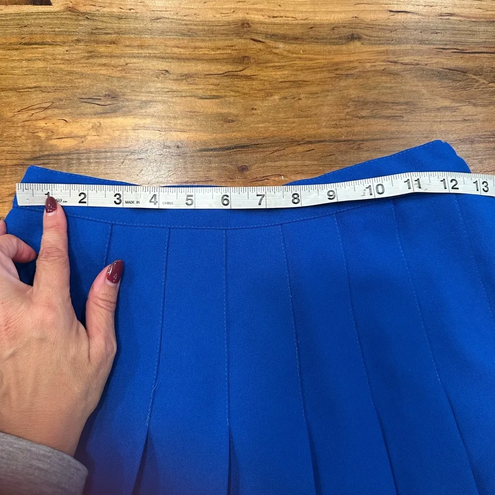 EUC VINTAGE Head Women's  TENNIS 🎾 Blue Pleated Skirt - Image 7