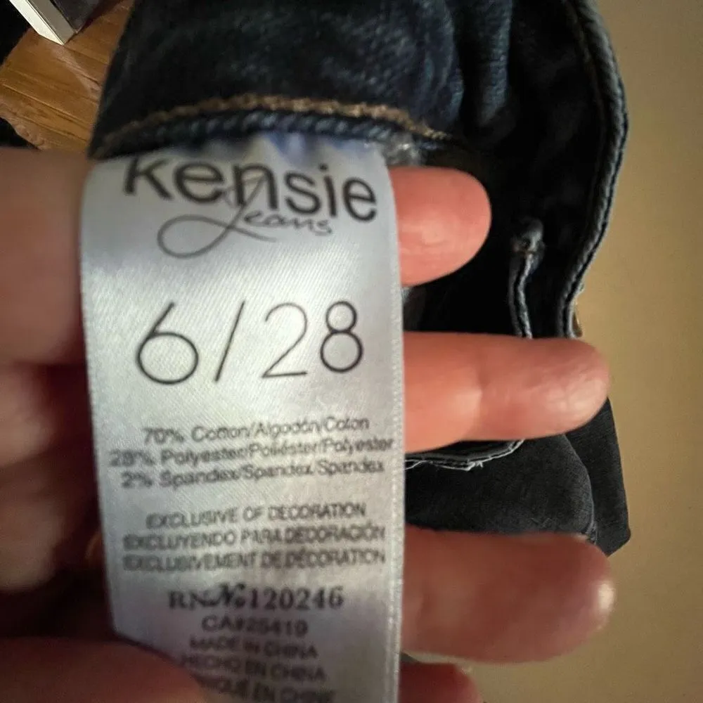 Kensie‎ blue Jean button skirt 6/28 - Image 5