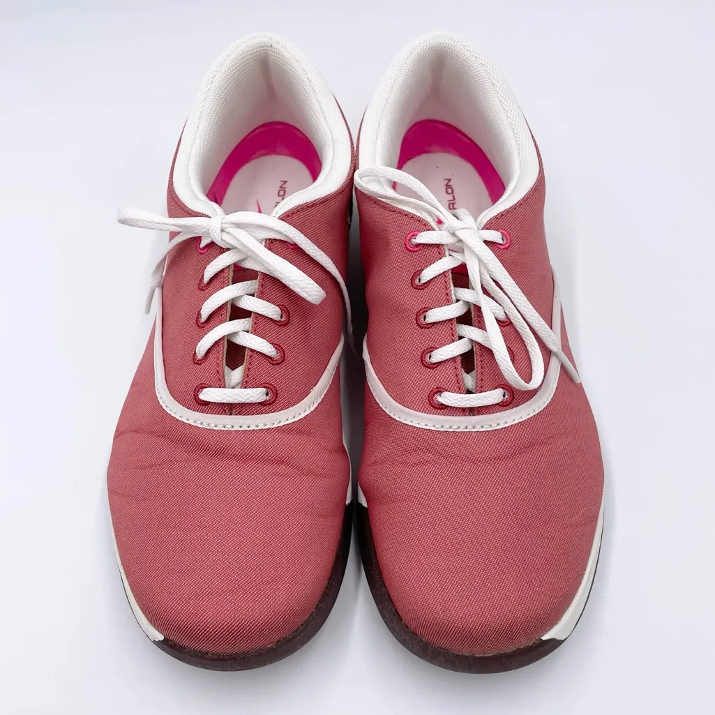 Nike Lunarlon Women's Lunar Duet Sport Golf Shoes Size 9.5 Pink White Spikeless - Image 6