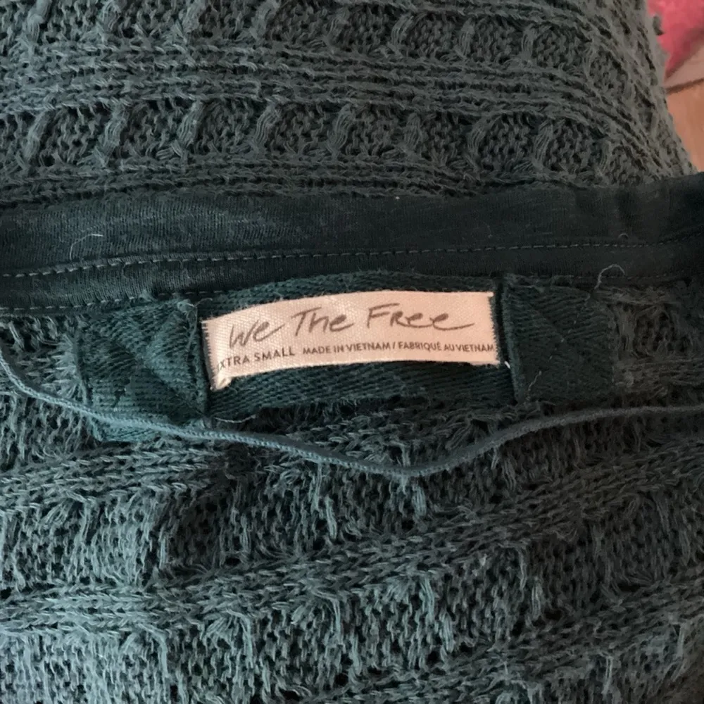 We The Free Thiens Hacci Raw Edges Sweater XS - Image 6