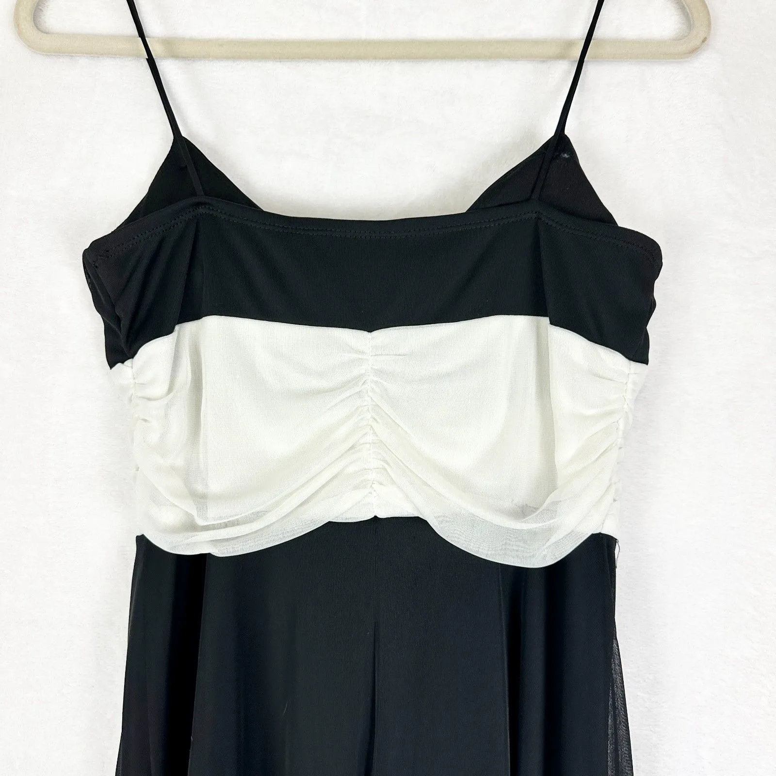 Vintage B Smart Y2K Babydoll Dress Whimsigoth Fairy Size 9/10 Small HOCO Party Black - Image 6