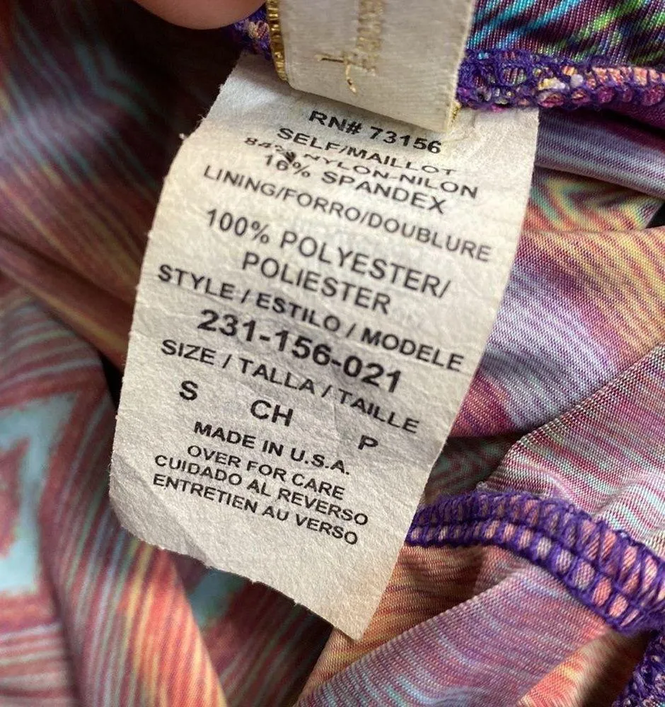 VIX Women Small Soft Jersey Slinky Peacock Feather Print Flowy Summer Maxi Dress - Image 10