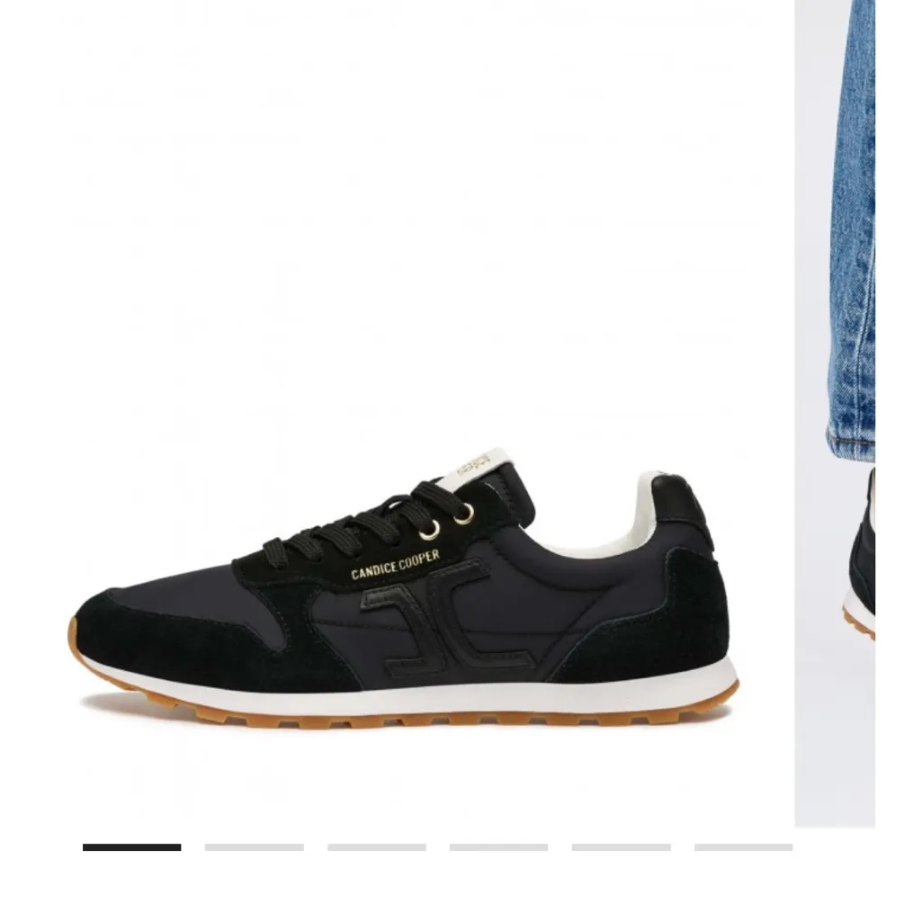 NWT Candice Cooper Plume 3 Sneaker in Black Size 9 - Image 5