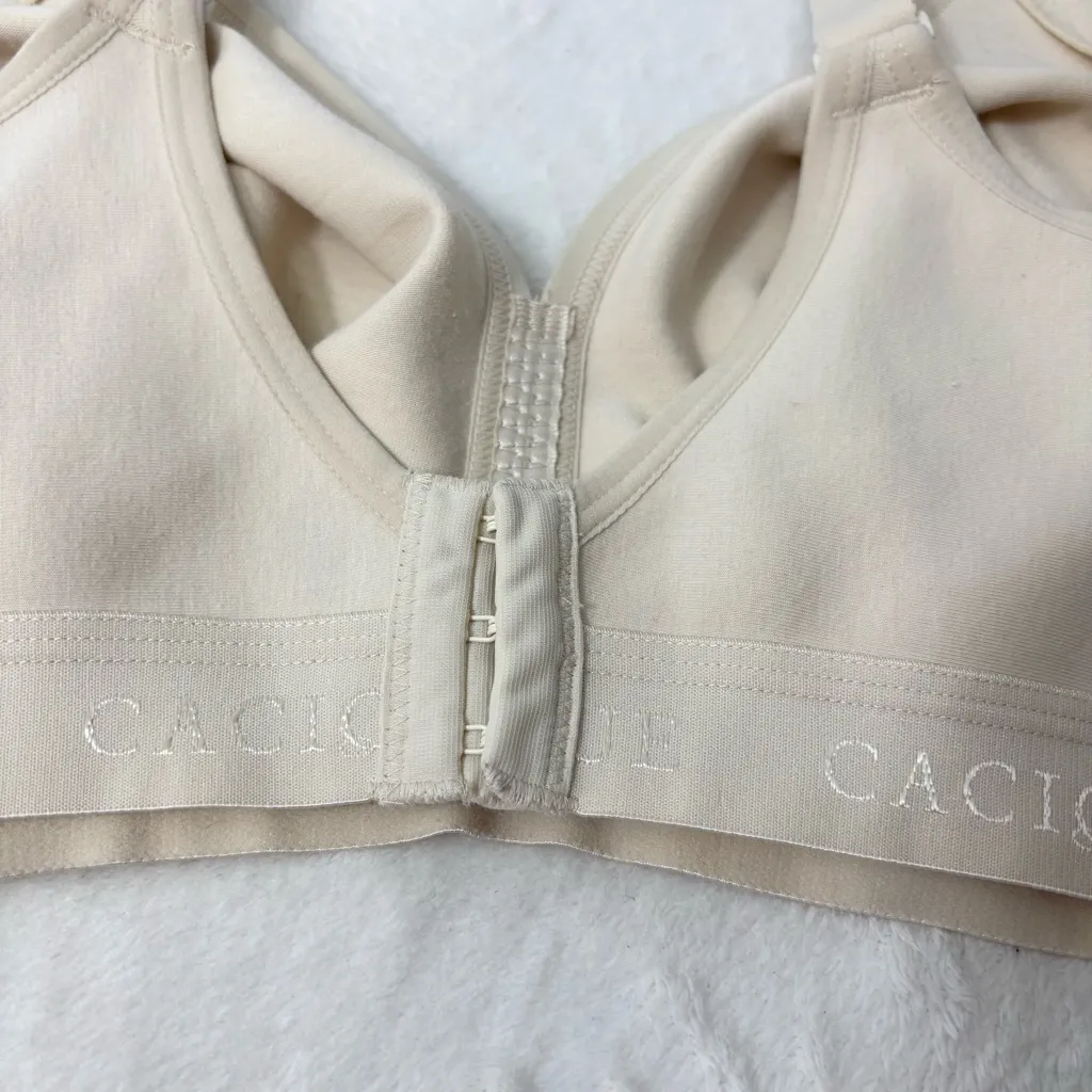 Cacique Women's Beige Bra Unlined Full coverage No-wire Size 46C - Image 5