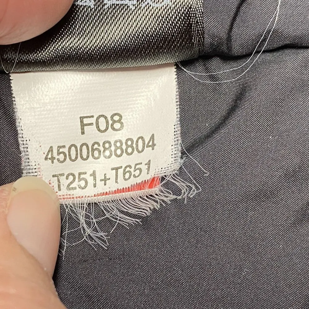 The North Face Jacket Womens Medium Navy/Gray Coat Ski Puffer Full Zip Primaloft - Image 10