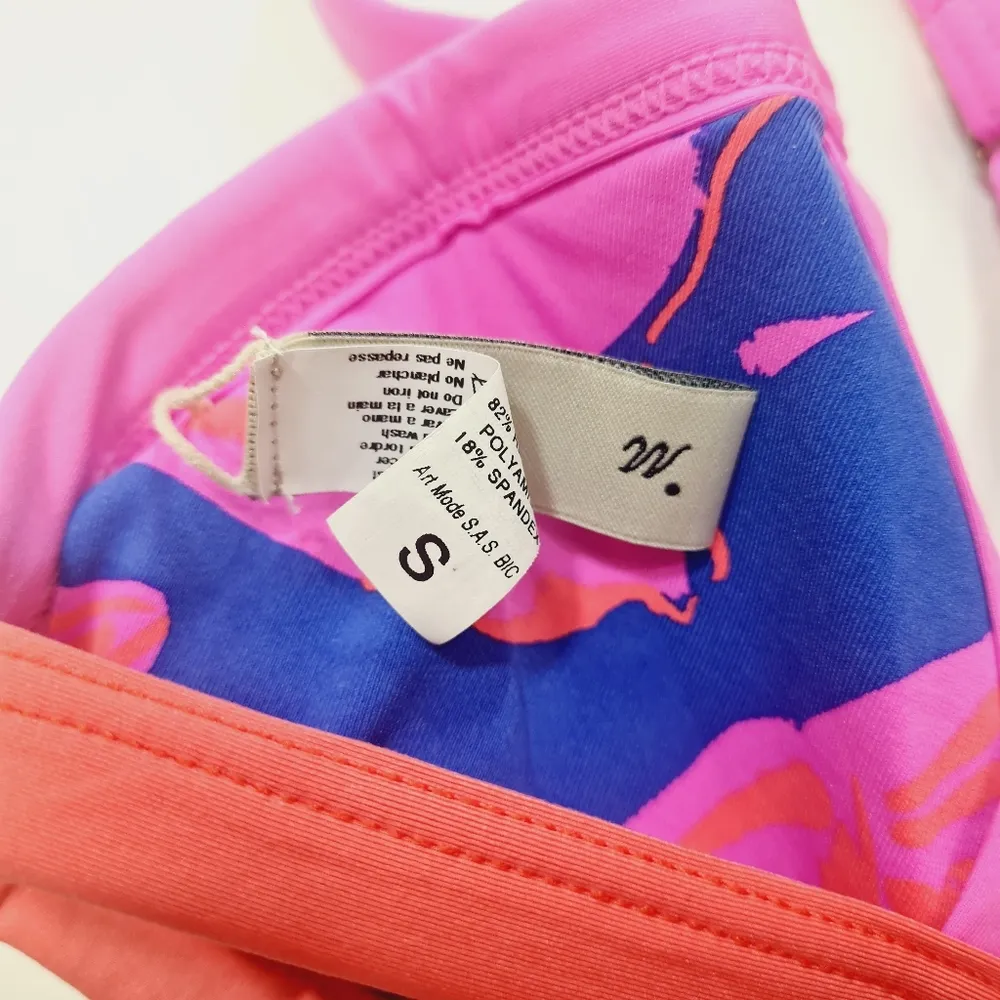 Maaji Hyacinth Reversible Bikini Top in Cobalt Blue - Image 7