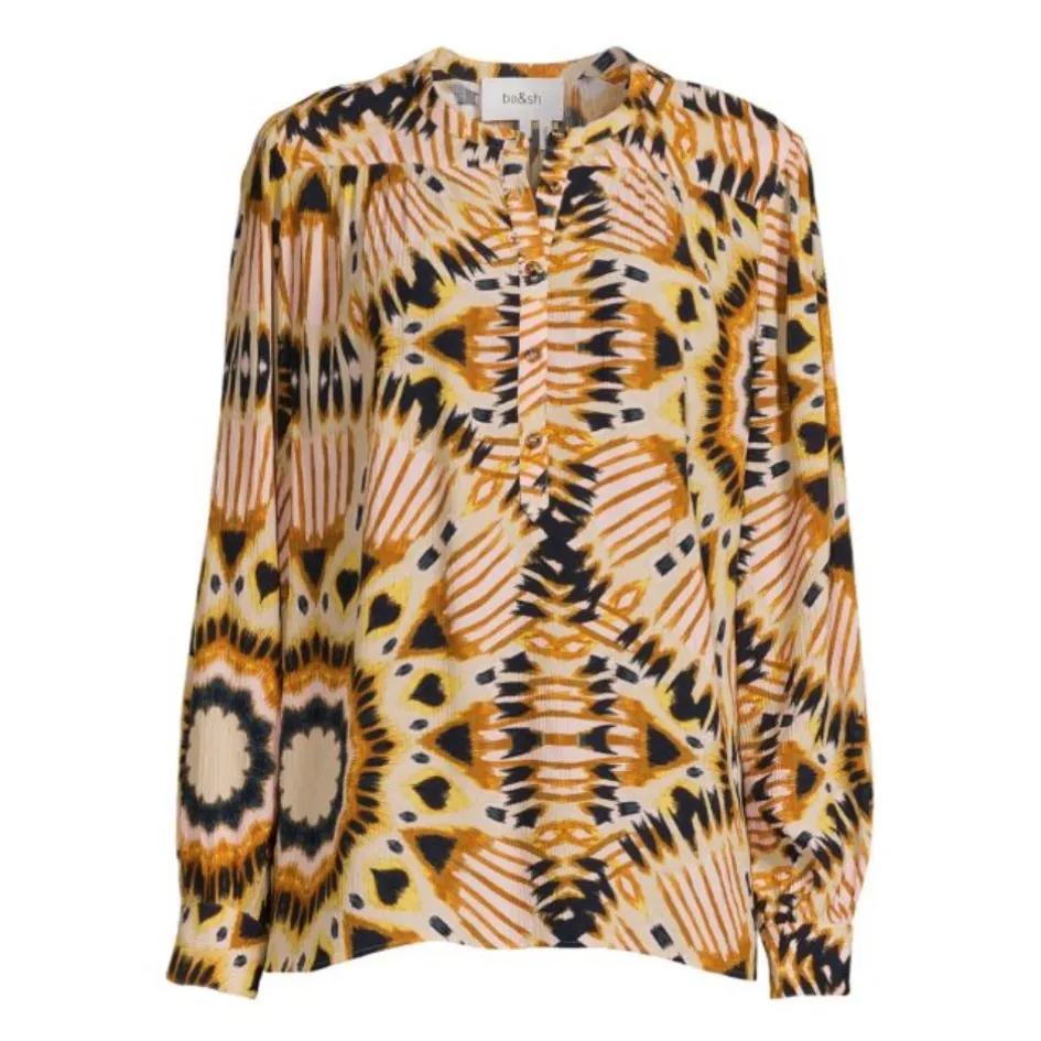 BA&SH Calysta Blouse Beige size 2 US 6 Medium $245 - Image 8