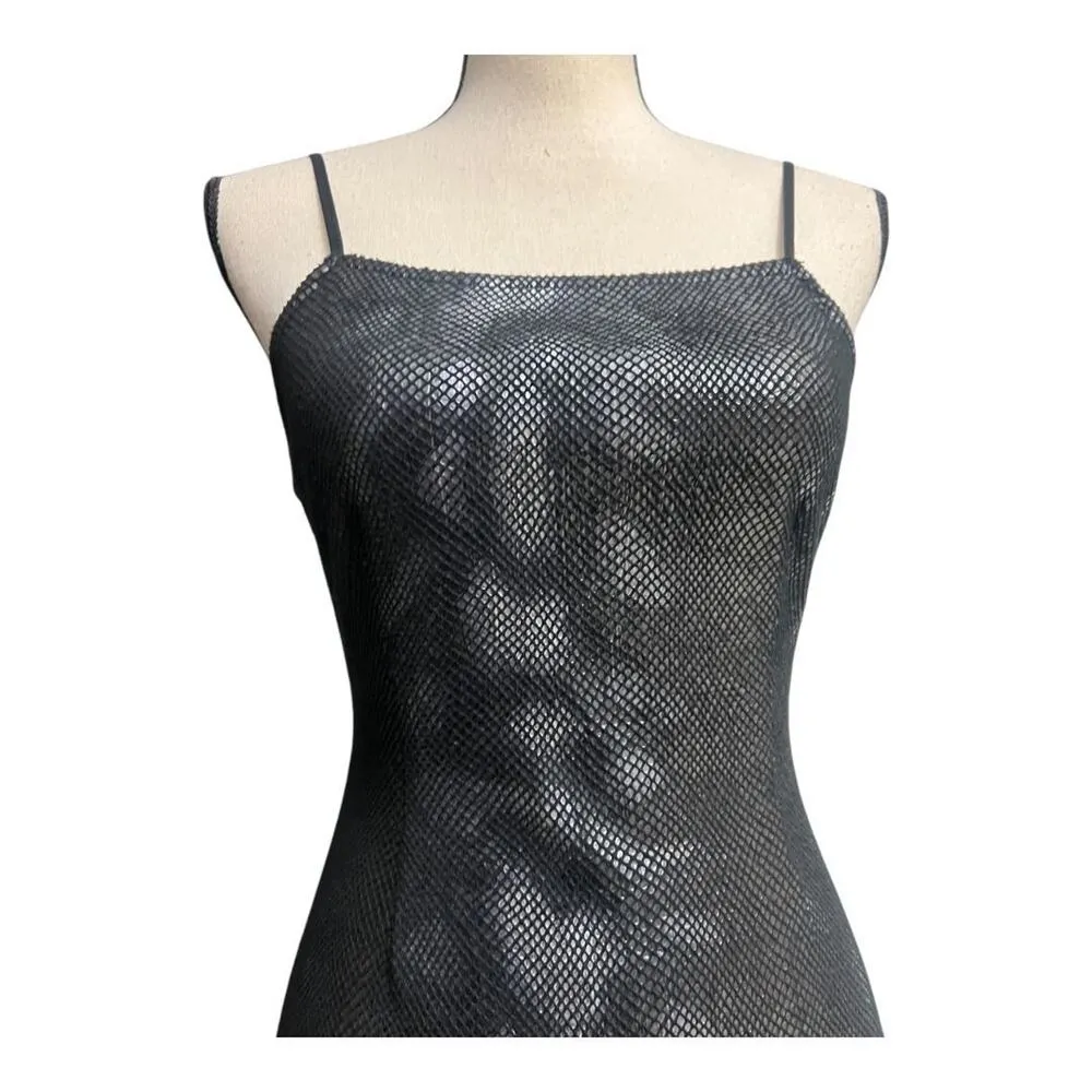 Urban Outfitters Snake Print Party Dress Size XS - Image 4