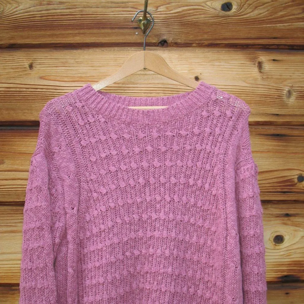 NWT Something Navy Cotton Linen Sweater - Image 6