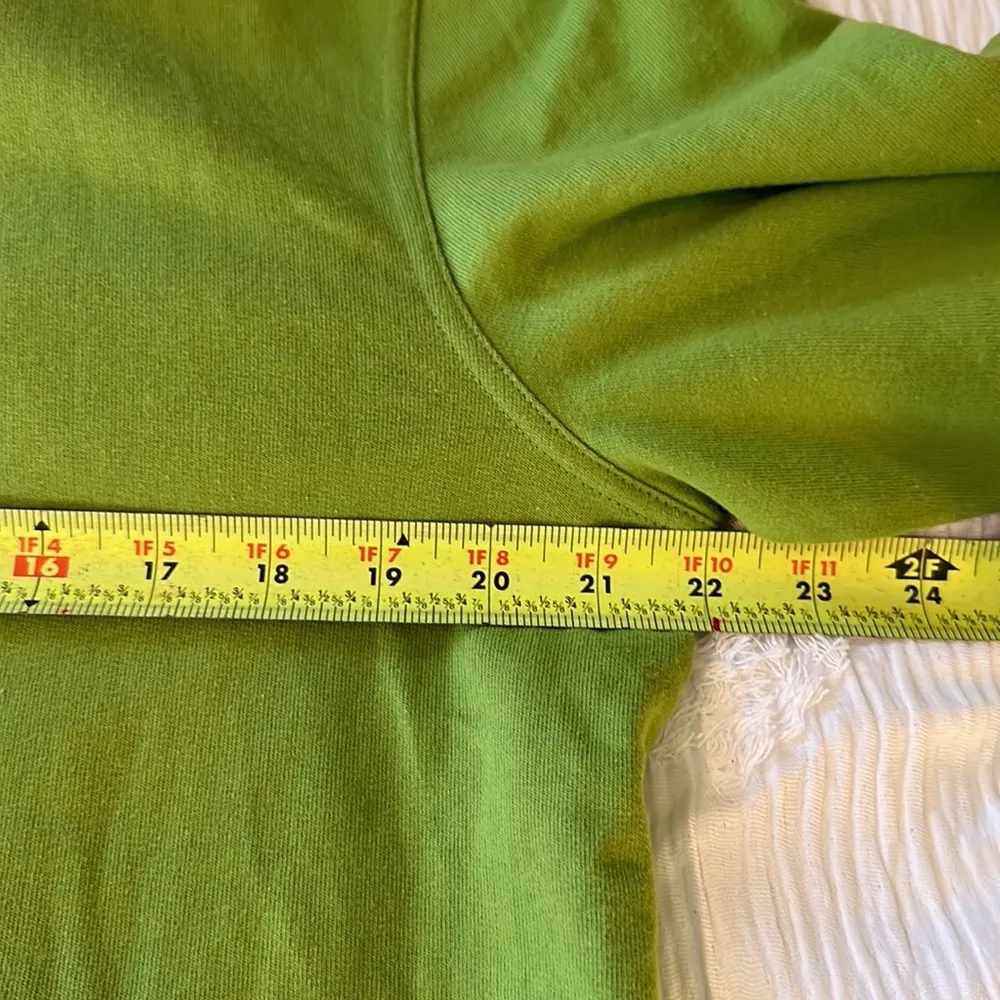 Vintage Cotton Brand Hoodie Sz Xl NWOT Green - Image 9
