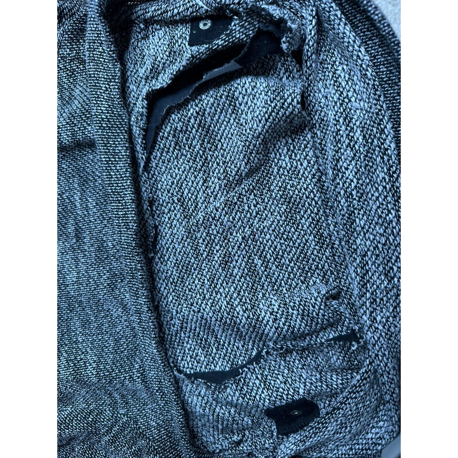 Bench : Gray Marled Cowl neck Sweatshirt - Image 8