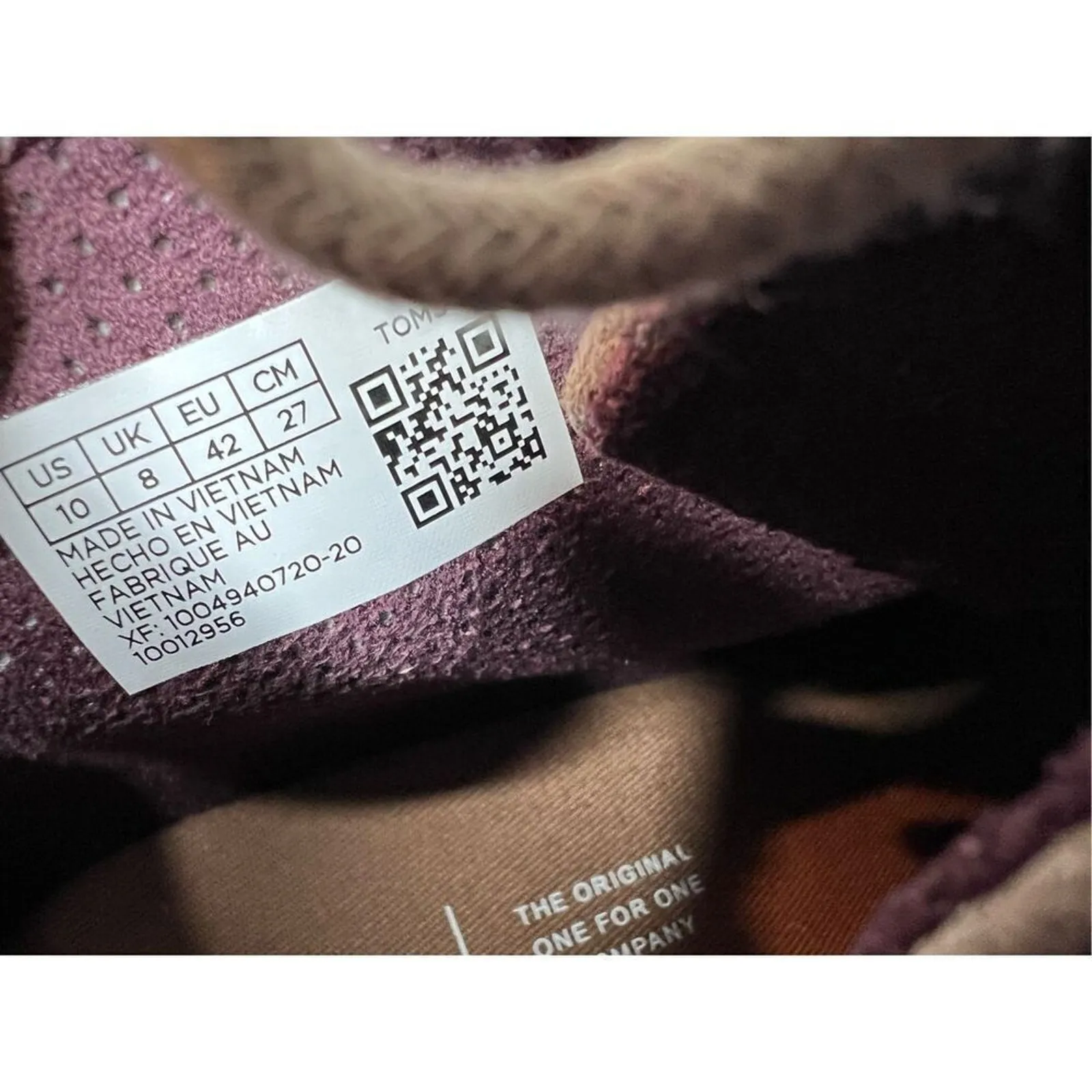 TOMS Kala Wedge Bootie Desert Taupe Suede Tan Shoe 10 NWT Bohemian‎ Earth Tones - Image 8