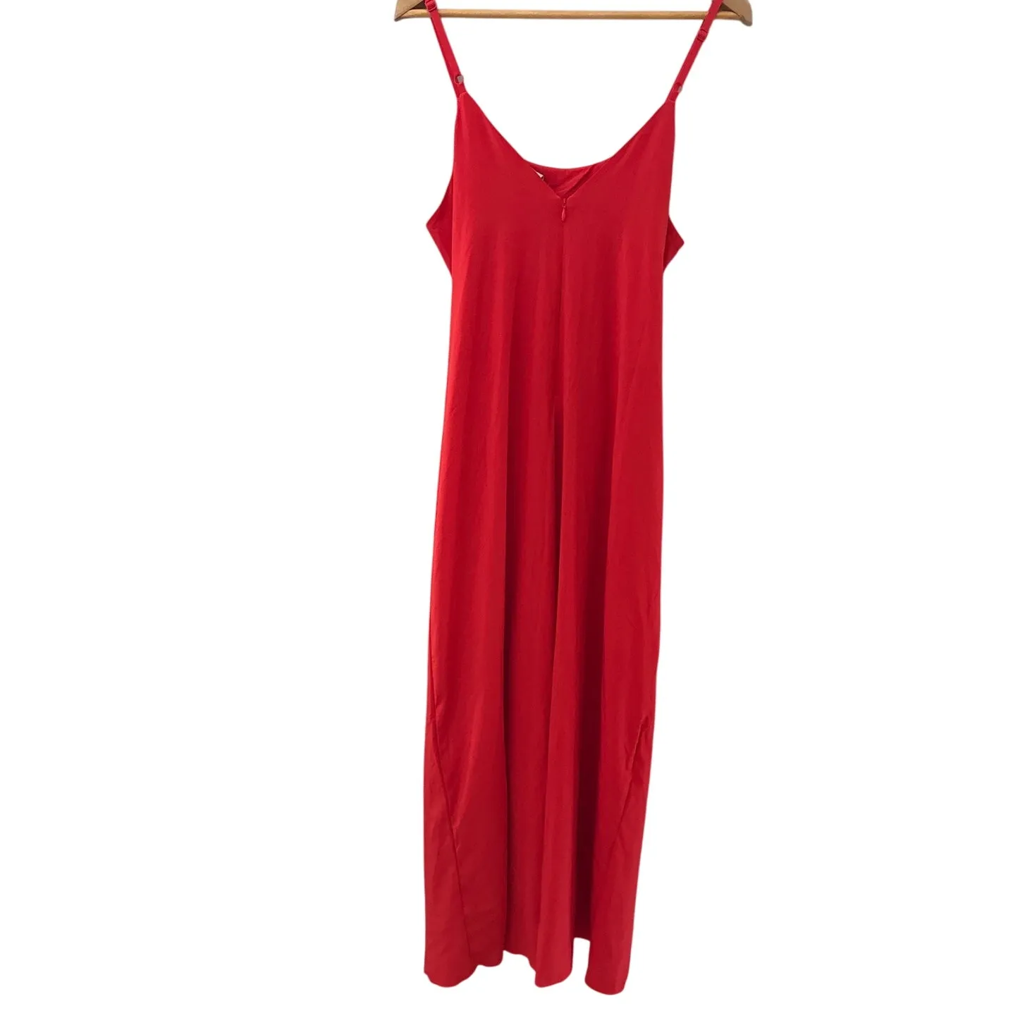 Athleta It's A Wrap‎ Timeless Romper Red Size 12 - Image 4