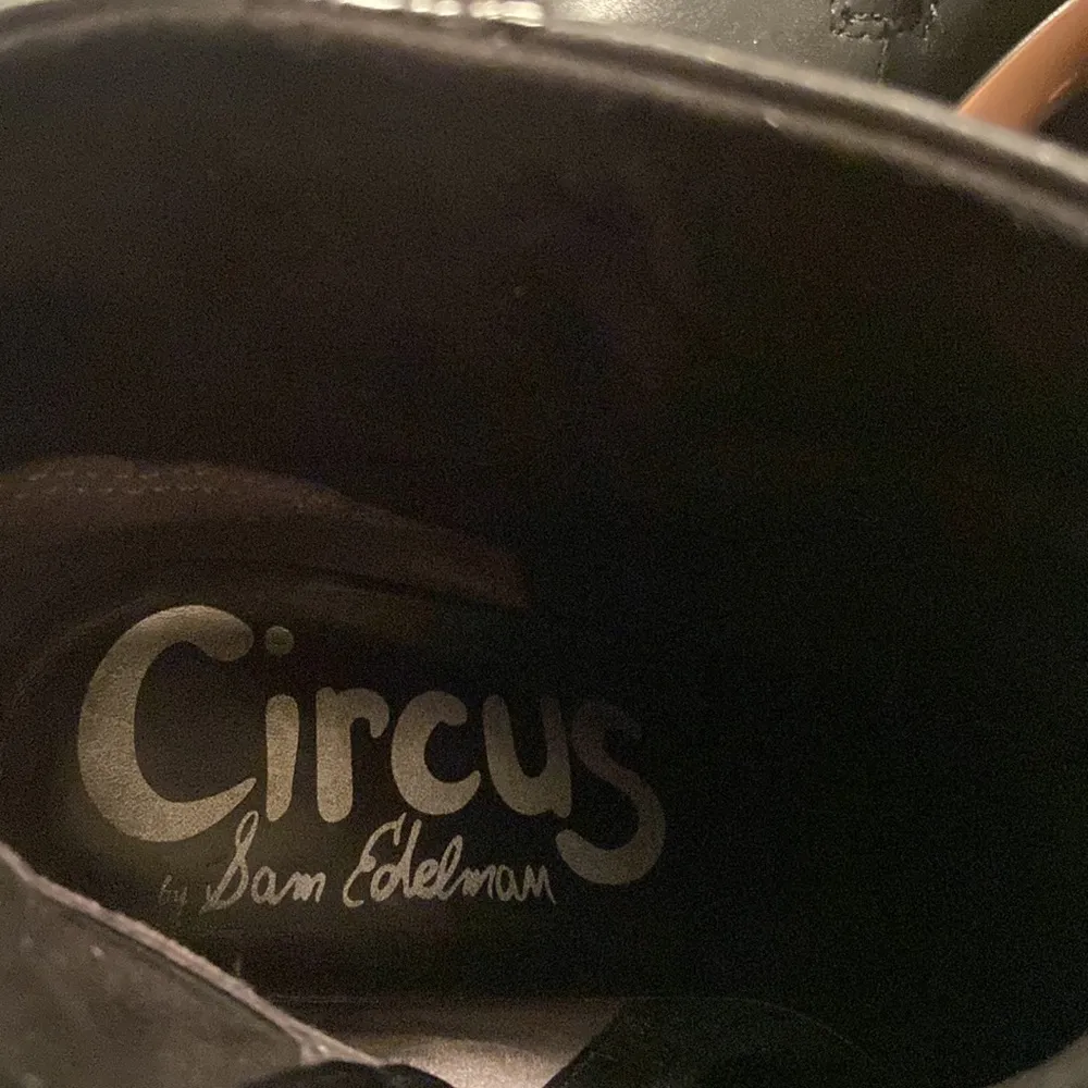 Circus by Sam Edelman Black Vegan Leather Booties - Image 6