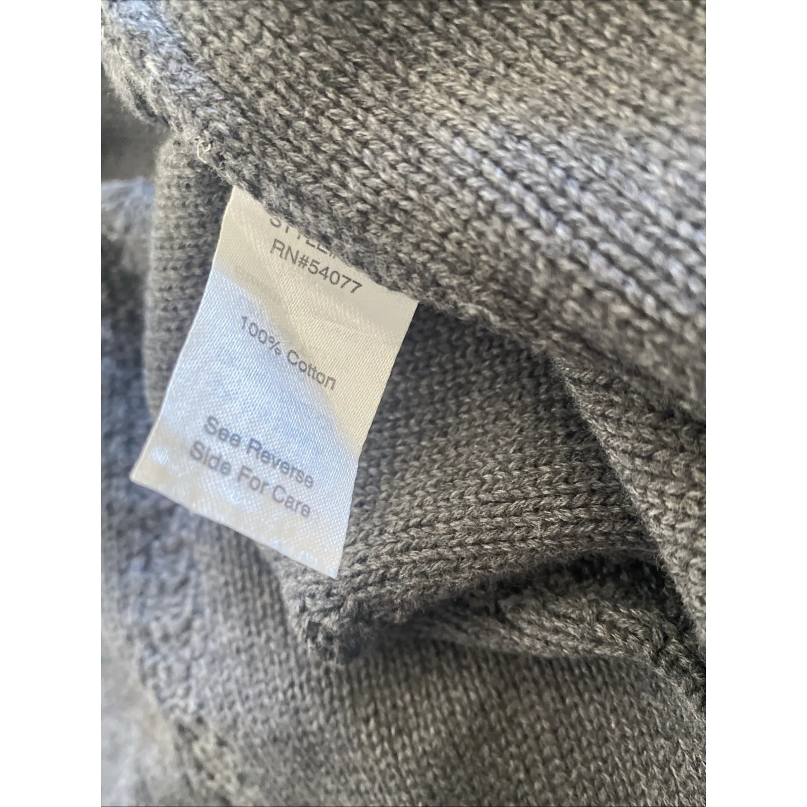 Cabi Womens Small Gray Knit A Line Skirt Preppy Twee - Image 6