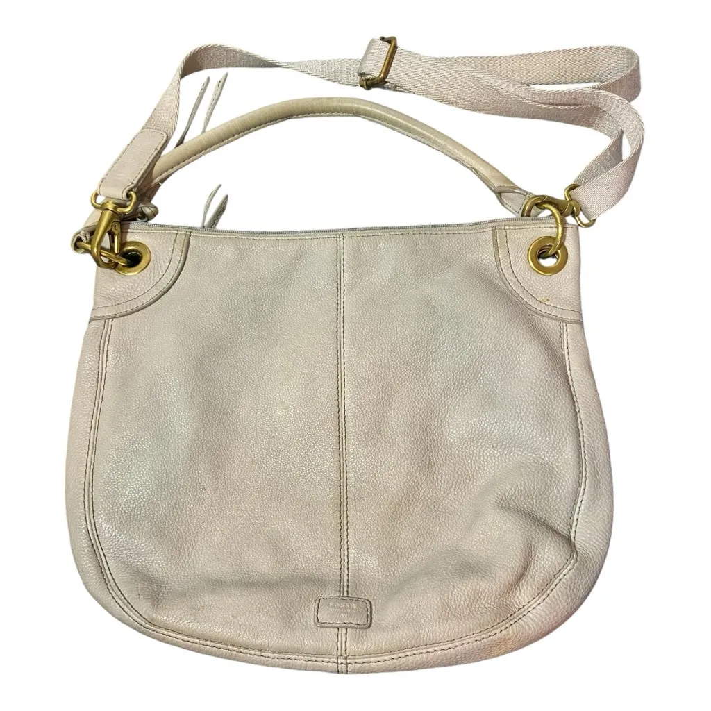 FOSSIL Leather Crossbody Satchel Bag - Image 7
